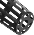 ifundom Hydroponische Netztöpfe 100 Stück Schwarz 70mm – Kunststoff Pflanzkörbe mit Wurzelschnittfunktion für Balkon Gewächshaus Hydroponik Zimmergarten - Thumbnail 7