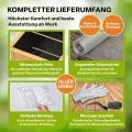 TTL GARDEN Lärchen-Hochbeet LARENA L 170x90x84cm - Garten Hochbeet aus Lärchen Holz - Hochbeet Kit & Kräuterbeet Set Bausatz mit Wühlmausgitter Lärchenholz wetterfest - für Gemüse Kräuter & Blumen - Thumbnail 6