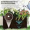 Outsunny Hochbeet Pflanzkasten mit Rankgitter Dach Spalier Pflanzkübel Blumenkasten Holz, Gartenspalier 64 x 33 x 122cm für Garten Balkon Terrasse, Blumenkübel für Kletterpflanzen Korbpflanzen, Blumen - Thumbnail 2