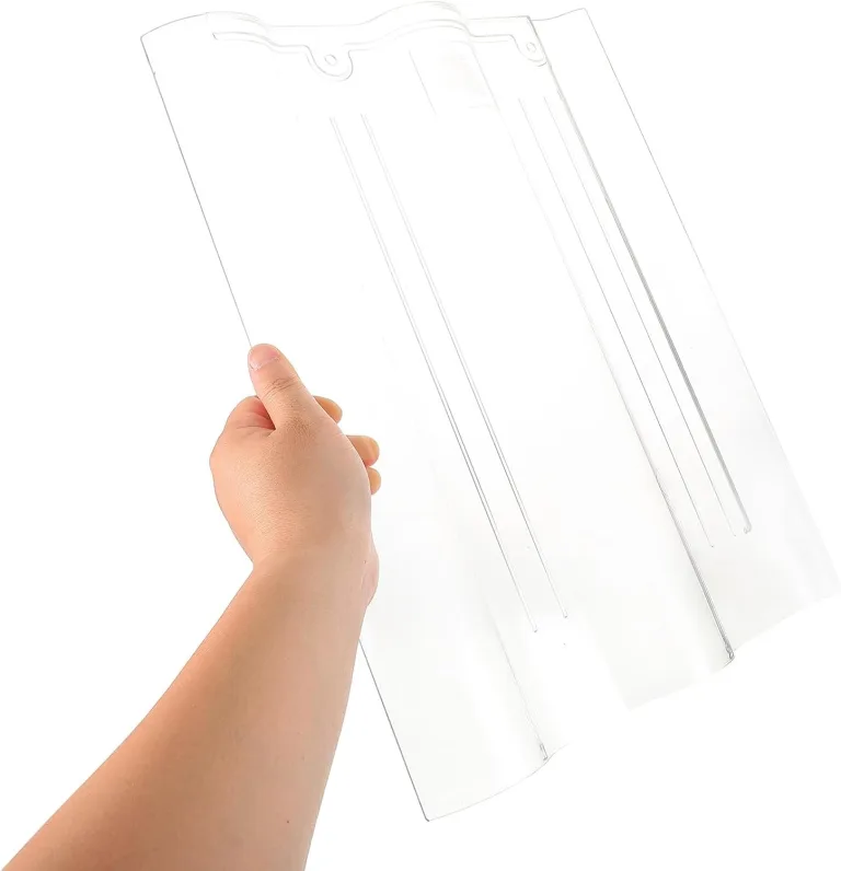 Transparente Kunststoff Dachplatten 300x400x3mm für Gewächshaus Terrasse Wetterfest UV Beständig Lichtdurchlässiges Dachmaterial zur Tageslichtnutzung – Bild 4