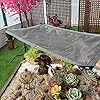Aluminium-Schattenstoff, 55 % UV-Schutz, reflektierendes Schattennetz, atmungsaktiver Sonnenschutz für Garten, Gewächshaus, Terrasse, Balkon, Hundehaus, Innenhof - Thumbnail 2