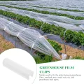 CLISPEED Gewächshaus Rohr Clips 32 Stück PP PVC Klemmen Hochtemperaturbeständig für Folien und Schattentücher Gartenpflanzen Zubehör - Thumbnail 3