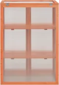 Holz Gewächshaus mit 2 Regalen - Schutz für Pflanzen und Kräuter - 75x47x109 cm Pflanzhaus 170646 - Thumbnail 6