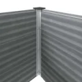 Garten Hochbeet 250 x 100 x 54 cm WPC Grau - Thumbnail 6