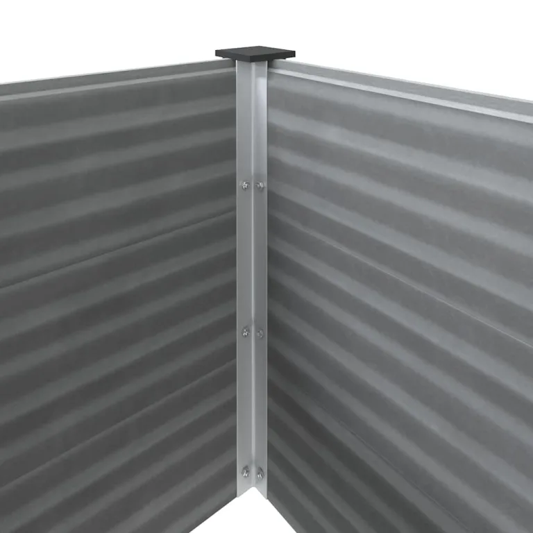 Garten Hochbeet WPC 100 x 50 x 54 cm Grau – Bild 6