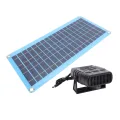 Solarheizung für Gewächshäuser, Tragbare Solarbetriebene Heizung mit Überhitzungsschutz, Auto-Solarpanel-Heizungen Zum Trocknen Im Winter, Heizung für Hühnerstall, Haustierhaus und Warme - Thumbnail 2