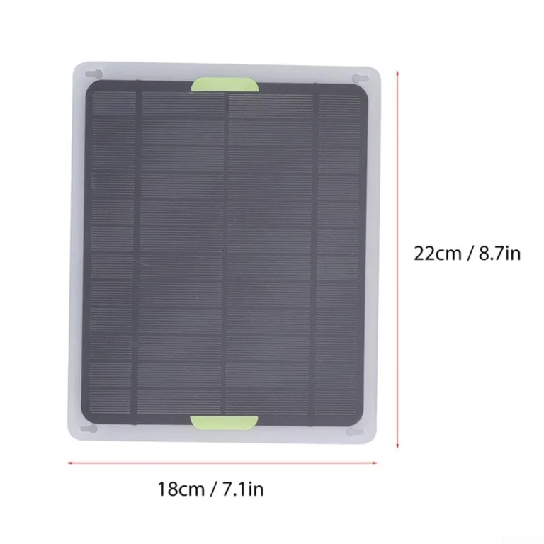 20W 5V Solarpanel Gewächshausheizung, Tragbare Warmluftgebläse Solarheizung für Hühnerstall, zum Trocknen Heizung Haustierhaus – Bild 9