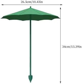 Pflanzen-Sonnenschirm UV-Schutz, 3 Stück – Bild 6