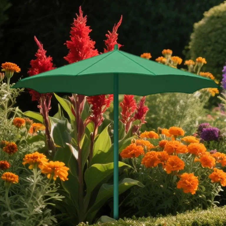 Pflanzen-Sonnenschirm UV-Schutz, 3 Stück – Bild 15
