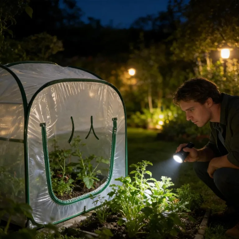 Gewächshaus für den Außenbereich – Durchsichtiges Pflanzenzelt, kleines Außengewächshaus mit einfacher Einrichtung, Garten-Blumentopf-Hinterhof-Zubehör, Kälte-Frost-Frostschutz, Terrassen-Balkon-Pflan – Bild 3