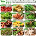 Pflanzkübel 2er-Set 180 x 90 x 40 cm verzinktes Hochbeet für den Außenbereich, Metall-Hochbeet für Gemüse, Stahl-Hochbeete für den Garten, oberirdisches Gartenbeet für Blumen-Rechteck - Thumbnail 7