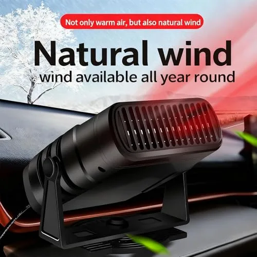 Denash Tragbare Solarpanel-Heizung, Effiziente Solarenergieumwandlung mit Wiederaufladbarem Akku, Zum Auftauen von Autos, Zum Heizen von Haustierhäusern, Lieferung ohne Batterien – Bild 2