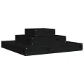 WGYHOME Pflanzkübel 80x80x27 cm Massivholz Douglasie Hochbeet für Gemüse extra groß Gemüsebeet Pflanzkübel Frühbeet Gartenbeet Pflanzkübel Blumenkasten für Garten Balkon und Terrasse - Thumbnail 9