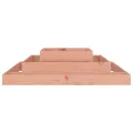 WGYHOME Pflanzkübel 110x110x27 cm Massivholz Douglasie Hochbeet für Gemüse extra groß Gemüsebeet Pflanzkübel Frühbeet Gartenbeet Pflanzkübel Blumenkasten für Garten Balkon und Terrasse - Thumbnail 5