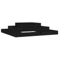 WGYHOME Pflanzkübel Weiß 80x80x27 cm Massivholz Kiefer Hochbeet für Gemüse extra groß Gemüsebeet Pflanzkübel Frühbeet Gartenbeet Pflanzkübel Blumenkasten für Garten Balkon und Terrasse - Thumbnail 8