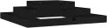 WGYHOME Pflanzkübel Schwarz 80x80x27 cm Massivholz Kiefer Hochbeet für Gemüse extra groß Gemüsebeet Pflanzkübel Frühbeet Gartenbeet Pflanzkübel Blumenkasten für Garten Balkon und Terrasse - Thumbnail 8