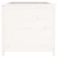WGYHOME Hochbeet Weiß 119,5x82,5x78 cm Massivholz Kiefer Hochbeet für Gemüse extra groß Gemüsebeet Pflanzkübel Frühbeet Gartenbeet Pflanzkübel Blumenkasten für Garten Balkon und Terrasse - Thumbnail 2