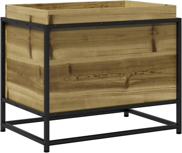 WGYHOME Pflanzkübel 60x40x50 cm Kiefernholz Imprägniert Hochbeet für Gemüse extra groß Gemüsebeet Pflanzkübel Frühbeet Gartenbeet Pflanzkübel Blumenkasten für Garten Balkon und Terrasse – Bild 1