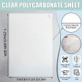 1 mm dicke Acryl-Kunststoffplatte, wasserdicht, Schutzdach für den Außenbereich, starke Schlagfestigkeit, ideal für Gartengewächshäuser (1,2 x 10 m) - Thumbnail 8
