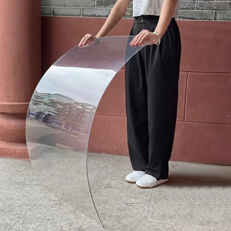 Transparente Polycarbonat-Dachplatten, UV-geschützt und schlagfest, Kunststoff-Acrylplatte für Gewächshaus, Carport, Schuppen, Pergola, Fenster, Bilderrahmen, Glasersatz (5 mm, 60 x 60 cm) – Bild 1