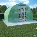 Gewächshaus 9m² 300x300x200 cm Gartengewächshäuser, Tomatenhaus Treibhaus für Garten, Aufzucht, Terrasse, Außende - Thumbnail 1