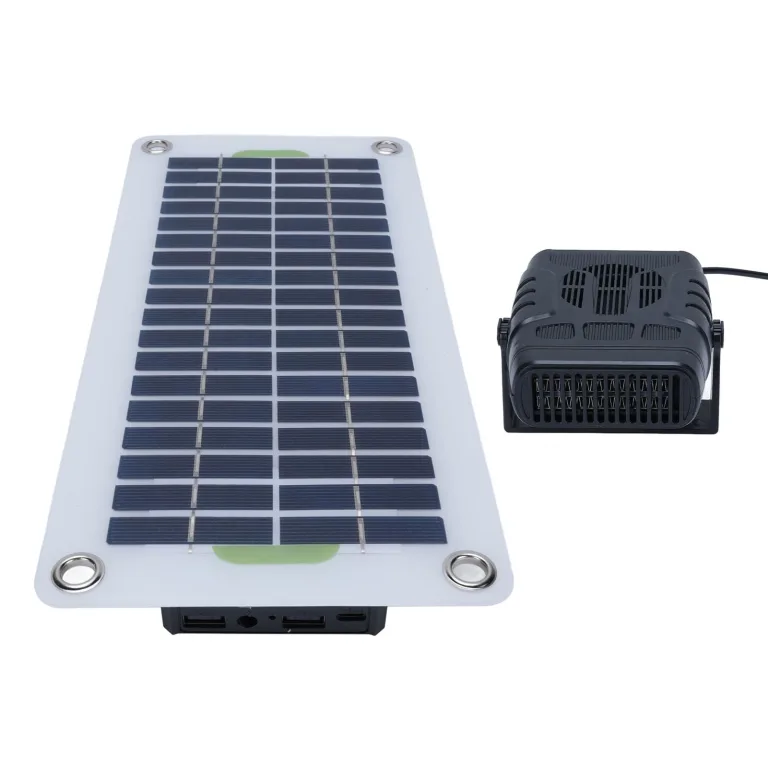 Cocoarm Solarpanel-Heizung Für Den Außenbereich, Solarbetriebene Gewächshausheizung 40W, Solar Hear for Greenuse – Bild 2