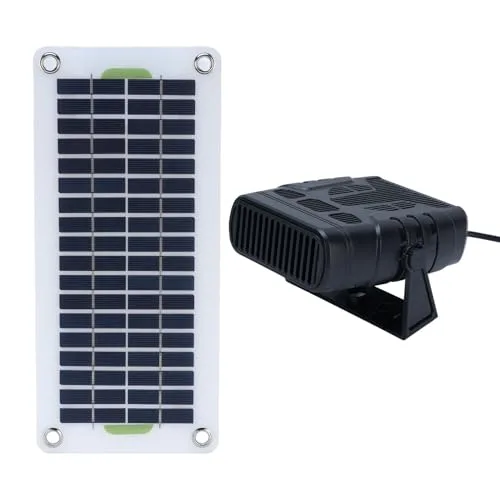 Cocoarm Solarpanel-Heizung Für Den Außenbereich, Solarbetriebene Gewächshausheizung 40W, Solar Hear for Greenuse – Bild 10