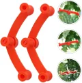 Low-Stress Trainingsclips - 360 Grad Drehbare Stammhalterungen | 10 Stück Pflanzenstützklammern | Für Außen, Garten, Gewächshaus, Blumenbeet, Gemüse, Tomaten, Efeutute, Orchideen Und - Thumbnail 6