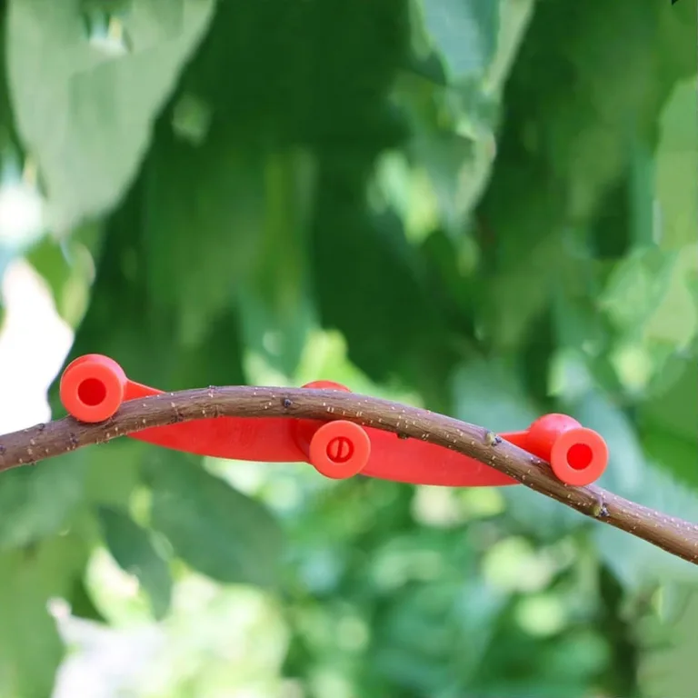 Low-Stress Trainingsclips - Um 360 Grad Drehbare Stängel-Spalier-Klemmen | 10 Stück Pflanzenhalter Für Rankhilfe | Für Garten Gewächshaus Beet Tomaten Orchideen Kräuter Indoor Und Outdoor – Bild 4