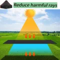 3 x 4,2 m schwarzes Sonnenschutztuch – 90 % UV-Schutz, Netzplane für Gewächshaus, Terrasse, Pflanzen und Tomaten – Lösung für kühle Außenbereiche - Thumbnail 5