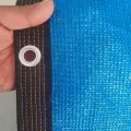98 % Sonnenschutztuch mit Ösen, blaues Sonnenschutznetz für Gewächshaus, Pflanzenschutz, Zwinger und Tomaten, Netzplanenstoff (4 x 6 m) - Thumbnail 2