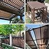 UV-beständiges Sonnenschutzsegel mit Ösen, 80 % Schattenspender für Garten, Gewächshaus, Terrasse, Zwinger, Pergola, erhältlich in den Größen 1,5 x 3 m, 3 x 3 m, 4,5 x 6 m, 6,8 x 6,8 m – Bild 3