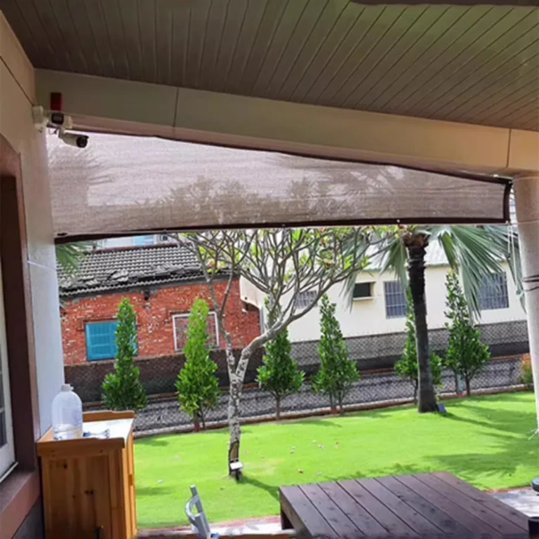 Premium UV-beständiges Schattentuch, 80 % Sonnenschutz, mit Ösen, 1,5 x 3 m, 3 x 3 m, 6 x 6 m, ideal für Gewächshäuser, Terrassen, Scheunen, Zwinger und Pergolen, Gartenschutz (3 x 15 m) – Bild 9
