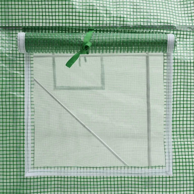 Hommdiy Gewächshaus 18m² 600x300x200 cm Treibhaus Frühbeet Tomatenhaus Folientunnel Pflanzenhaus – Bild 6