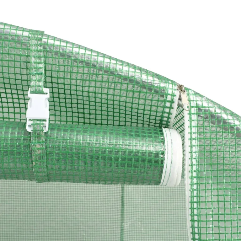 Hommdiy Gewächshaus 4 m² 2x2x2 m Treibhaus Frühbeet Tomatenhaus Folientunnel Pflanzenhaus – Bild 4