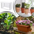 Mini Gewächshaus - Transparentes Pflanzenzelt 60 x 30 x 30 cm | tragbares Gewächshaus | Tragbare Gewächshäuser für schwere Lasten zum Anbau von Indoor-Tisch Balkon Gartenbrücke Winterterrasse Veranda - Thumbnail 4