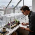 Mini Gewächshaus - Transparentes Pflanzenzelt 60 x 30 x 30 cm | tragbares Gewächshaus | Tragbare Gewächshäuser für schwere Lasten zum Anbau von Indoor-Tisch Balkon Gartenbrücke Winterterrasse Veranda - Thumbnail 10