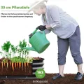 Hochbeet aus verzinktem Stahl in Schwarz – Bodenloses Gartenbeet für Gemüse, Kräuter & Blumen – Rostbeständiger Pflanzkasten mit Sicherheitskanten – Stabil, Witterungsbeständig & Einfache Montage - Thumbnail 2
