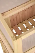 Hochbeet PULI Braun Tanne | Gewächshaus Holz-Hochbeet für Garten Anbaubeet Gemüsebeet Kräuterbeet - Thumbnail 9