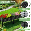 Hochbeet aus Metall, Verzinkter Stahl Rostfrei, 226x60x80 cm Hochbeet für Garten, Terrasse & Balkon, Pflanzkasten für Gemüse, Kräuter und Blumen, Langlebiges Pflanzbeet - Thumbnail 5