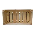 mgc24 Hochbeet Kiefernholz Natur, 80 x 40 x 78 cm mit Ablage & Verkleidung | Stehender Pflanzkasten aus Holz, Für Garten/Terrasse/Balkon, vielseitig nutzbar, robust & stabil, einfache Montage - Thumbnail 6