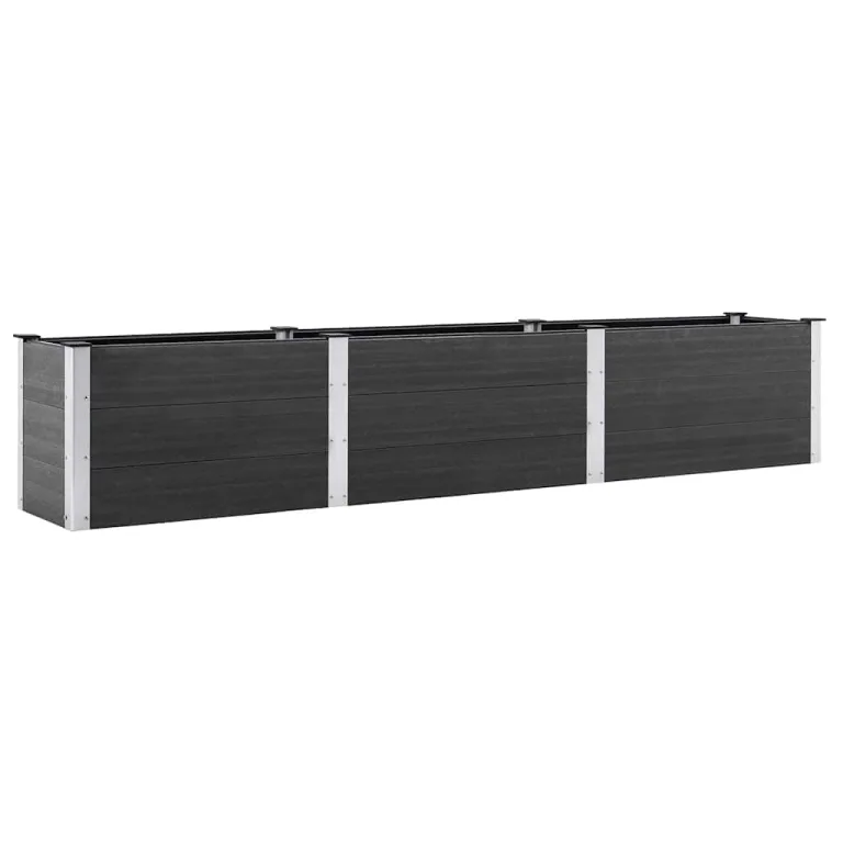 Garten Hochbeet WPC (Grau, 300 x 50 x 54 cm) – Bild 1