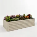 Acekool Hochbeet Metall 240x120x60CM—Quadratisch,Hochbeete Für Garten Und Gemüsegarten, Gemüse & Pflanzen, Ideal Für Gemüse, Kräuter & Blumen, Grün - Thumbnail 8