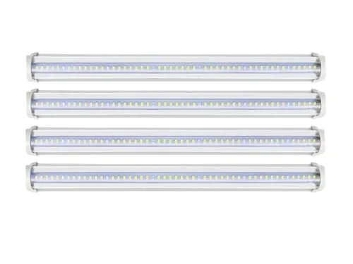 Pflanzenlicht, 51 LED T5 Wachstumslichter, rot, weiß, Voll, hohe PPFD-Pflanzen-Lichtleisten, erweiterbare Gewächshaus-Aussaat, Phyto-Lampe, Netzstecker(1 to 4) – Bild 8