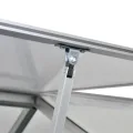 Gewächshaus Aluminium mit Polycarbonat 10,53 m² begehbar wetterfest mit Lüftung für Tomaten und Gemüse Balkon Terrasse Pflanzenschutz Frühbeet Outdoor - Thumbnail 3