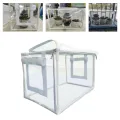 Homyl Still Air Box Pilzzuchtbehälter Mini Gewächshaus Pflanzcontainer PVC Isoliert Wetterfest für Balkon Terrasse Gartenpflanzen Gemüse Blumen, Klar - Thumbnail 4