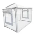 Homyl Still Air Box Pilzzuchtbehälter Mini Gewächshaus Pflanzcontainer PVC Isoliert Wetterfest für Balkon Terrasse Gartenpflanzen Gemüse Blumen, Klar - Thumbnail 8