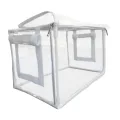 Homyl Still Air Box Pilzzuchtbehälter Mini Gewächshaus Pflanzcontainer PVC Isoliert Wetterfest für Balkon Terrasse Gartenpflanzen Gemüse Blumen, Klar - Thumbnail 1