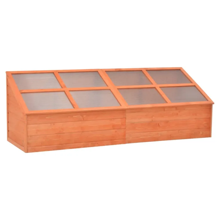 Solivagant Frühbeet Holz 180x57x62 cm, Gartenpflege,Gewächshäuser, 13.14 kg-170648 – Bild 2