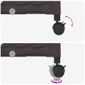 vidaXL Hochbeet mit Rankgitter und Dach Braun 163 x 40 x 144 cm PP, Garten & Terrasse, moderner Kräutertopf, Hochbeet mit Dach, mobil, Gemüse, Urbane Gartenideen - Thumbnail 7